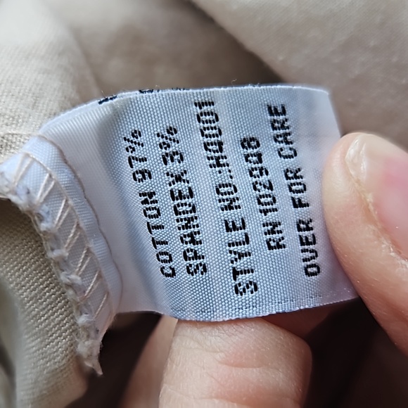 2/$10 Tan, nautical shorts - Picture 6 of 6